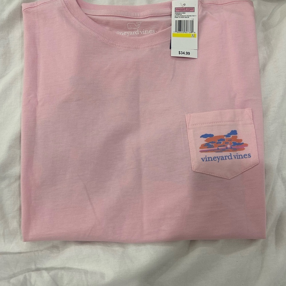Vineyard Vines Classic Pink Tee